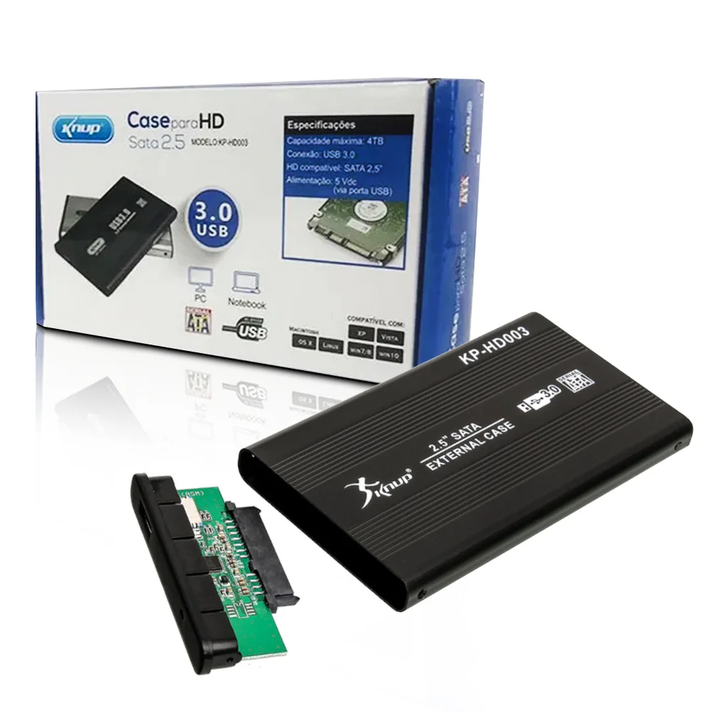 Case Externo Para Hdssd 25 Sata 3 Usb 30 Kphd003