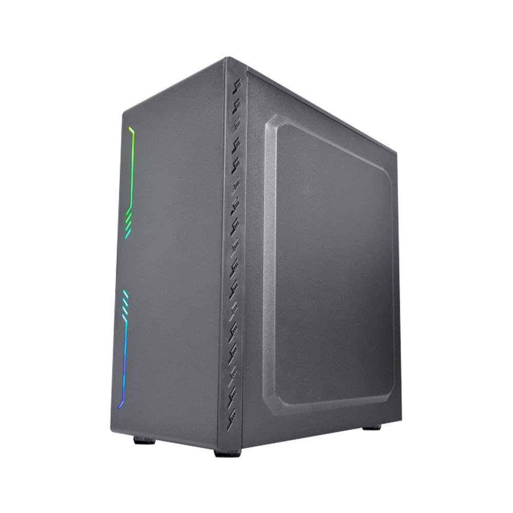 Gabinete Gaming Kratos IV, Preto, LED RGB, K-Mex - CG-10TP