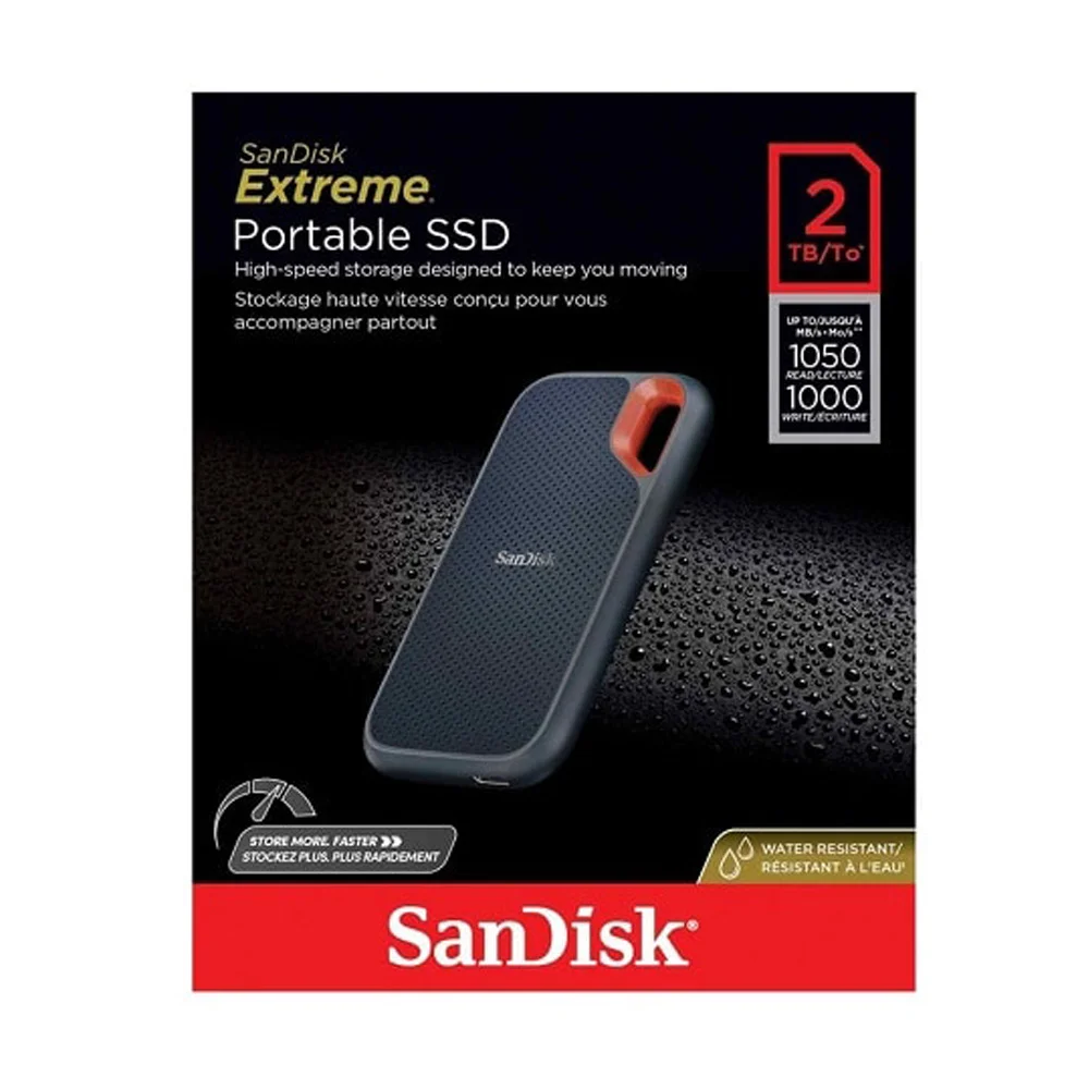 SanDisk ポータブルSSD エクストリーム プロ 2TB SSD Externo Sandisk Extreme 2TB KaBuM