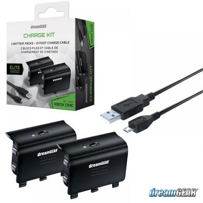 Dreamgear xbox best sale one charge kit