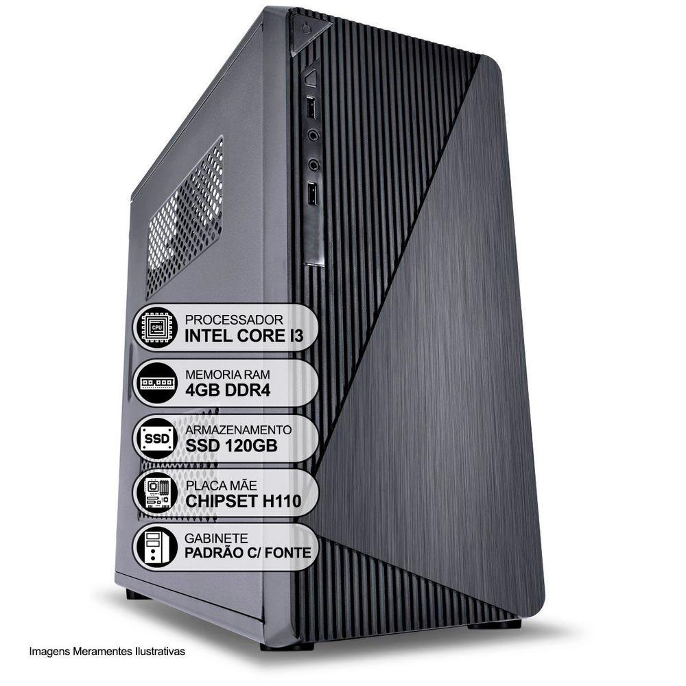 Computador Desktop Intel Core I37100 390 Ghz 4gb
