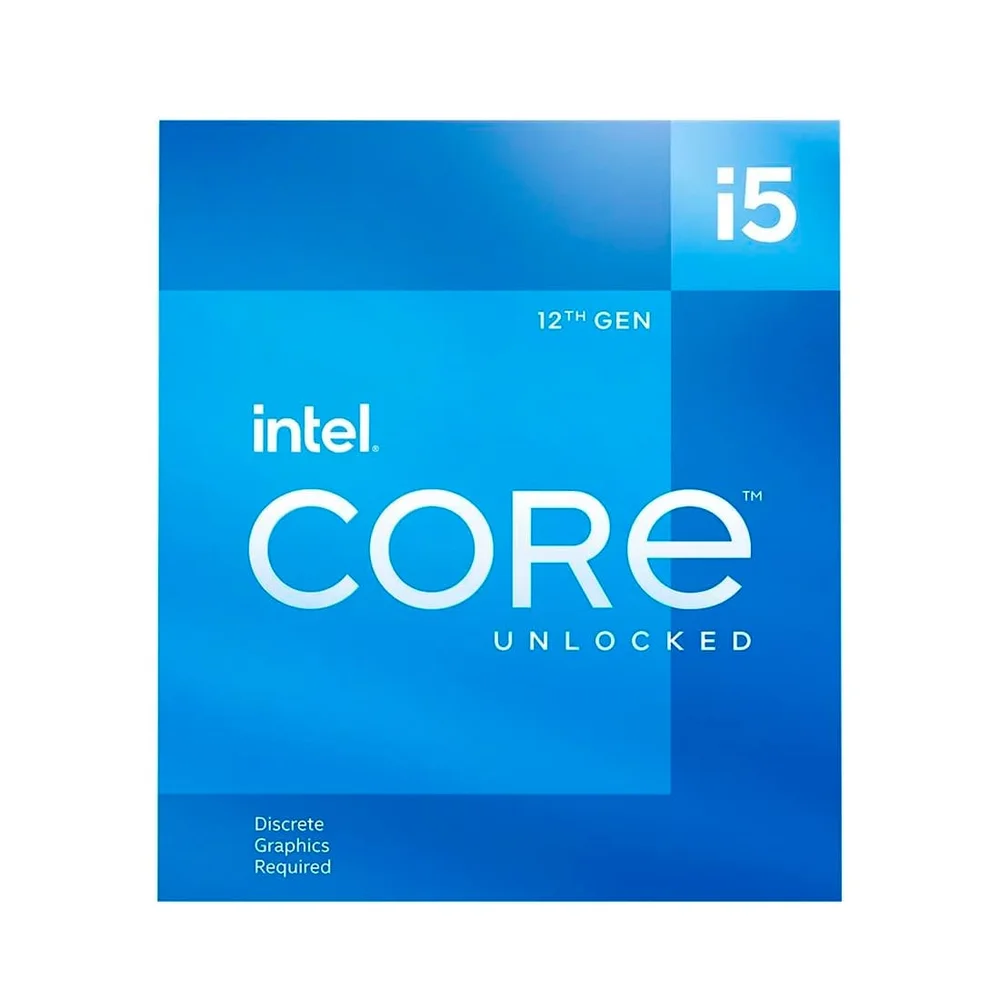 Processador Intel I512600kf 12Ger 37GHz KaBuM