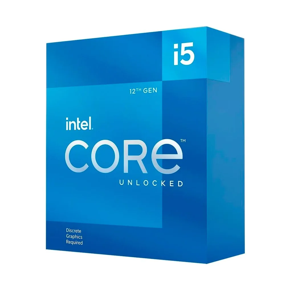 Processador Intel I512600kf 12Ger 37GHz KaBuM