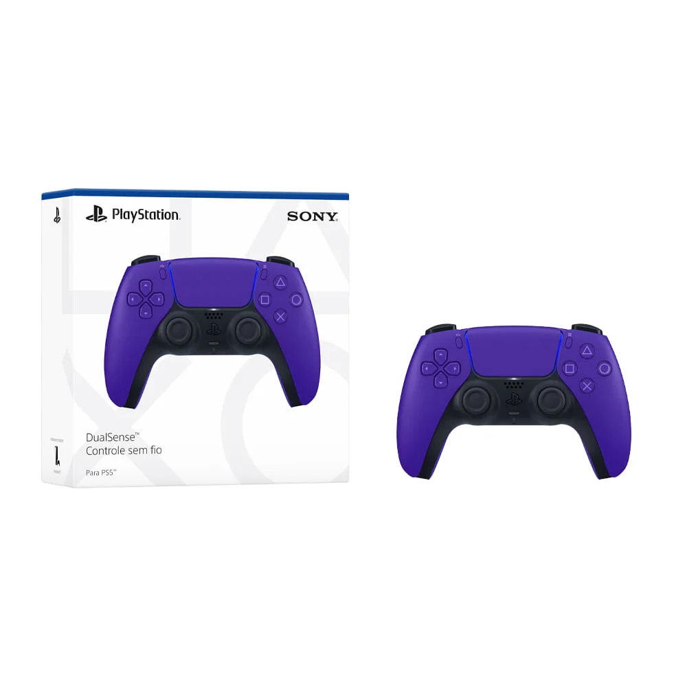 Controle PS5 Sem Fio DualSense, Sony - Galatic Purple Controle PS5 Sem Fio DualSense, Sony - Galatic Purple