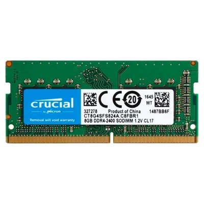 Mem-ria-Crucial-SODIMM-8GB-