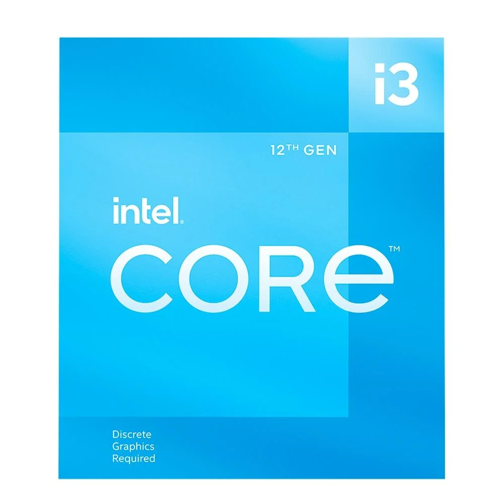 Processador I312100f 12MB 4 Núcleos 8 Threads