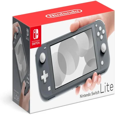 Nintendo Switch Lite Cinza KaBuM