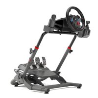 Cockpit Simulador, Extreme Simracing,  Suporte Para Volante SGT, Ajuste de Altura, Cinza