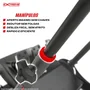 Cockpit Simulador, Extreme Simracing,  Suporte Para Volante SGT, Ajuste de Altura, Cinza