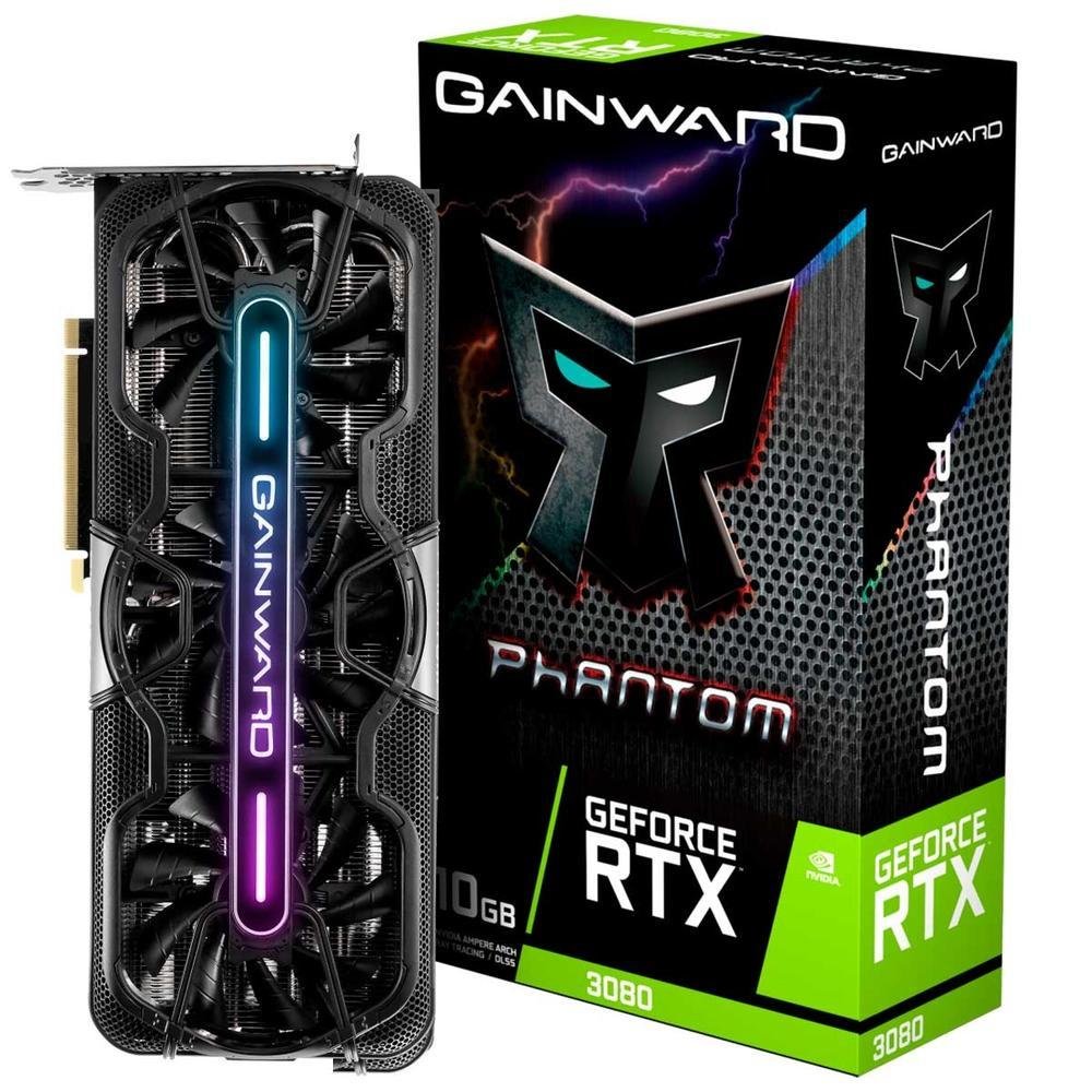 RTX 3080 10GB GAYNWARD PHANTOM 中古 Placa De Vídeo, Gainward, Geforce RTX 3080 | KaBuM!