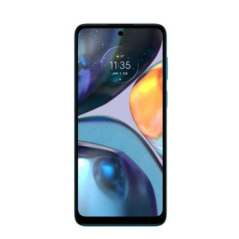 Smartphone Motorola Moto G22, 128GB, 4GB RAM, Octa Core 2.3GHz, Câmera Quádrupla 50MP, Tela 6.5, Android 12, Azul - Xt2231-1 Smartphone Motorola Moto G22, 128GB, 4GB RAM, Octa Core 2.3GHz, Câmera Quádrupla 50MP, Tela 6.5, Android 12, Azul - Xt2231-1
