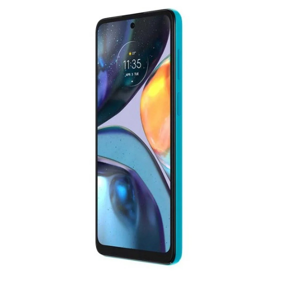 Smartphone Motorola Moto G22, 128GB, 4GB RAM, Octa Core 2.3GHz, Câmera Quádrupla 50MP, Tela 6.5, Android 12, Azul - Xt2231-1 Smartphone Motorola Moto G22, 128GB, 4GB RAM, Octa Core 2.3GHz, Câmera Quádrupla 50MP, Tela 6.5, Android 12, Azul - Xt2231-1