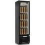 Cervejeira Gcb-23ev Pr 230 L Frost Free C/ Led Gelopar - Porta De Vidro Duplo Temperado Impermeabilizado E Condensador Estático Silencioso 220v