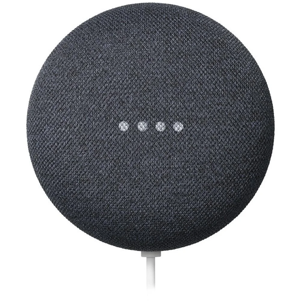 Nest Mini 2a Geração, Smart Speaker, Google Assistente, Wi-fi, Bluetooth, Cor Carvão