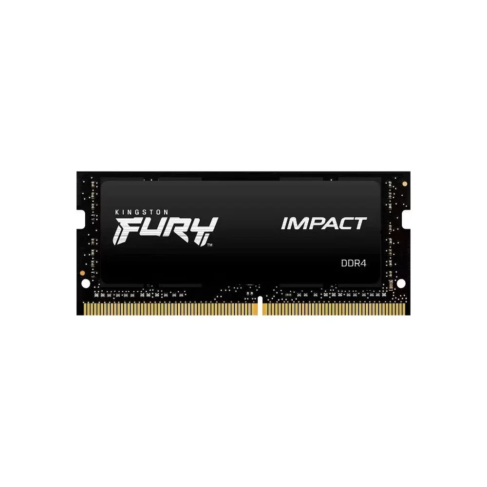 Memória Kingston Fury Impact SODIMM, 8GB, 2666MHz, DDR4, Para Notebook, Black - KF426S15IB/8 Memória Kingston Fury Impact SODIMM, 8GB, 2666MHz, DDR4, Para Notebook, Black - KF426S15IB/8