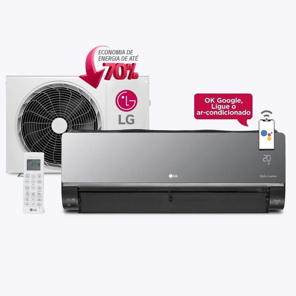 Ar Condicionado LG Dual Voice Artcool UV Nano, Inverter, 1.110W, 220V, Quente E Frio