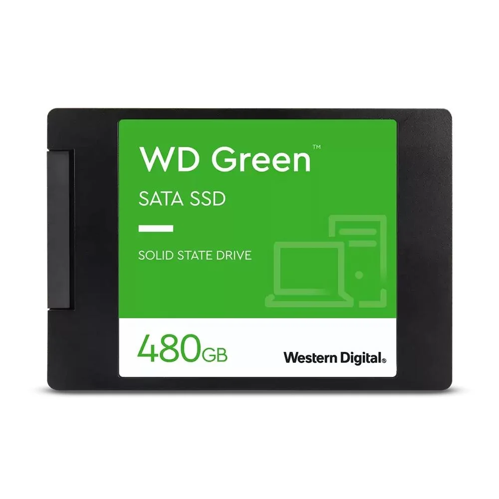 SSD WD Green 480GB, SATA 3, Leitura 545MB/s E Gravação 430MB/s - WDS480G2G0A SSD WD Green 480GB, SATA 3, Leitura 545MB/s E Gravação 430MB/s - WDS480G2G0A