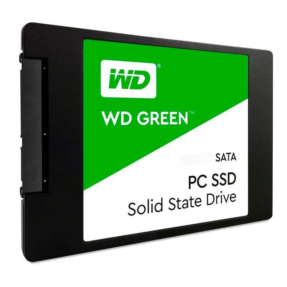 SSD WD Green 480GB, SATA 3, Leitura 545MB/s E Gravação 430MB/s - WDS480G2G0A SSD WD Green 480GB, SATA 3, Leitura 545MB/s E Gravação 430MB/s - WDS480G2G0A