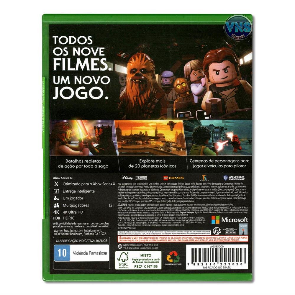 Jogo Lego Star Wars: A Saga Skywalker - Xbox One Jogo Lego Star Wars: A Saga Skywalker - Xbox One