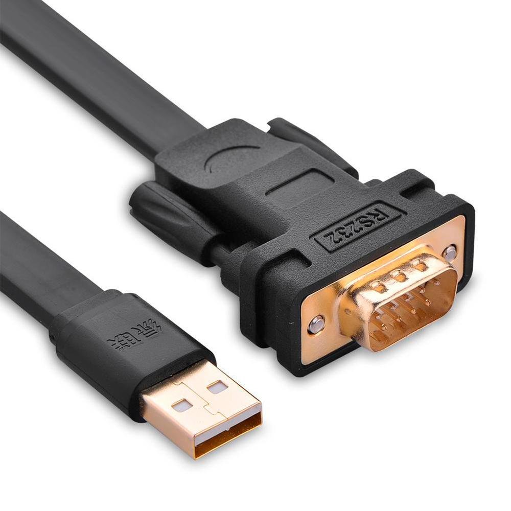 Cabo Flat Adaptador Serial USB 2.0 Para Rs232 Db9 | KaBuM!