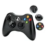 Controle Sem Fio Wireles Compatível Com XBOX-360 PC Android Algumas Tv Smart Samsung  Cor Preto