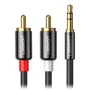 Ugreen Cabo Audio Pro Auxiliar P2 3.5mm P/ 2 Rca Macho 3m