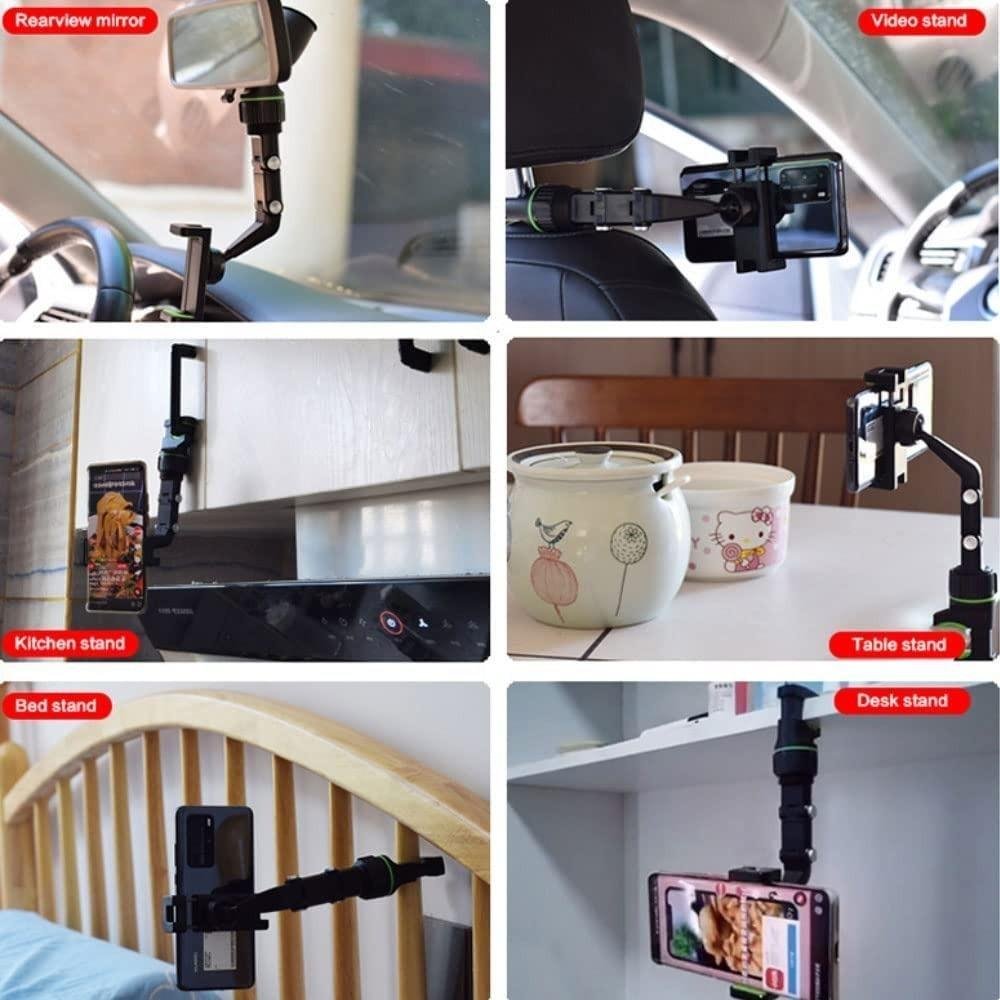 Suporte Para Celular E Suporte Para Gps, Rotação De 360 Graus