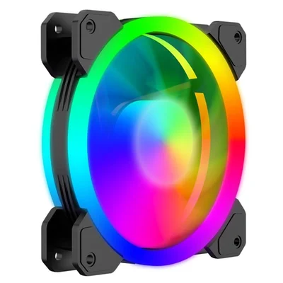 3 Fans Tdagger 120x25Mm RGB Preto TTGF513 KaBuM