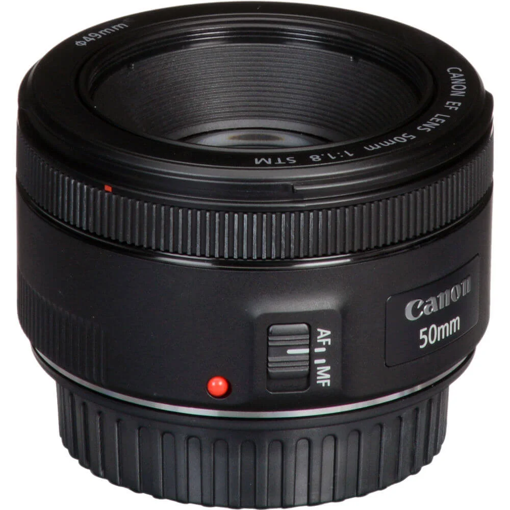 Lente Canon EF, 50mm, F/1.8, STM