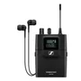 Receptor Bodypack Sennheiser Xsw Iem Ek Wireless Fone Ie 4, Frequência 572-596 Mhz-xsw Iem Ek B - Preto