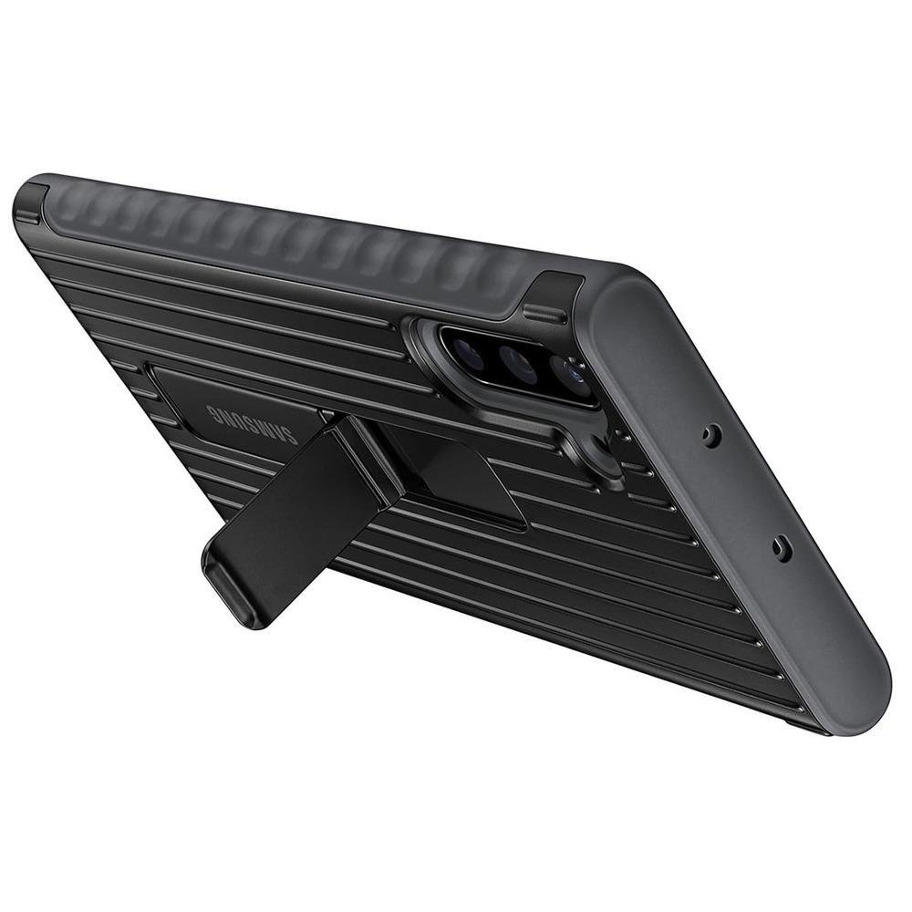 Capa Militar Anti Impacto Samsung Galaxy Note 10, 6.3 Pol Protective Standing, N970, Preta