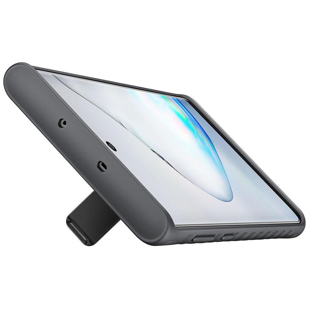 Capa Militar Anti Impacto Samsung Galaxy Note 10, 6.3 Pol Protective Standing, N970, Preta