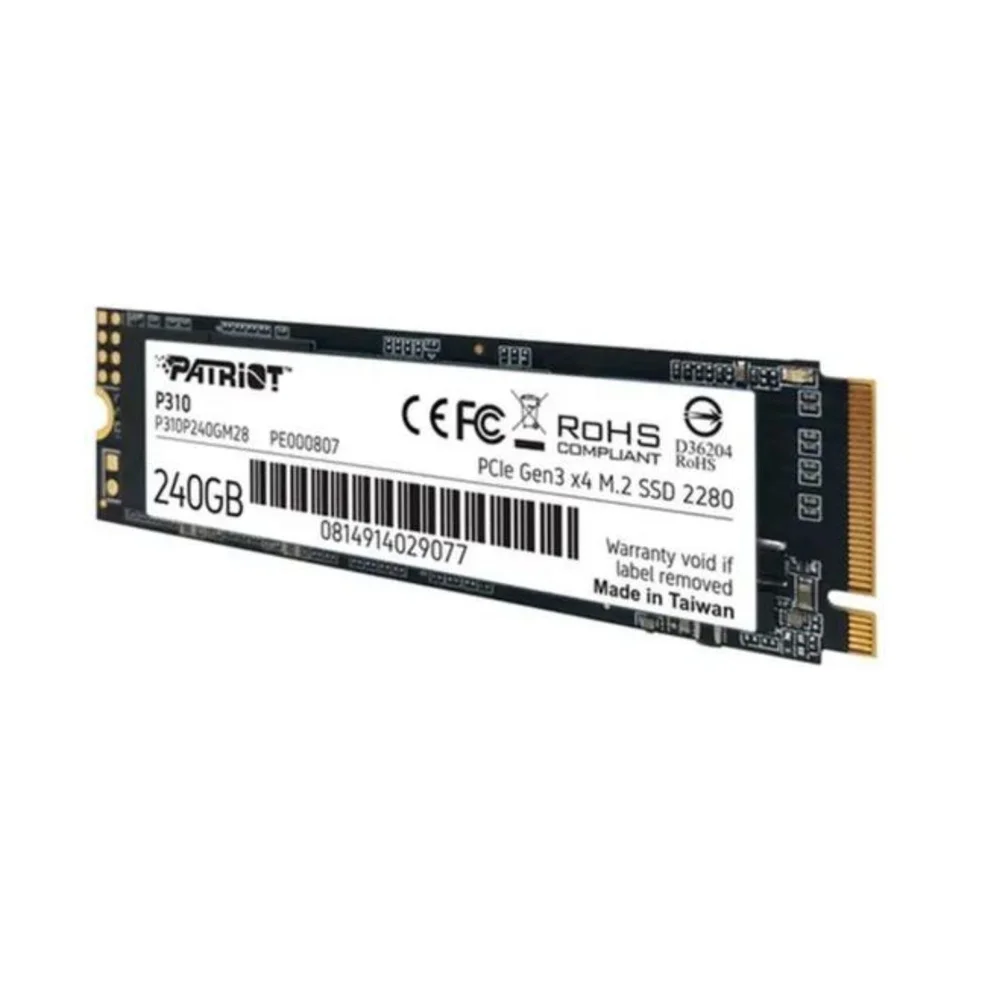 SSD 240Gb,P310 M.2, P310p240gm28 - Patriot SSD 240Gb,P310 M.2, P310p240gm28 - Patriot