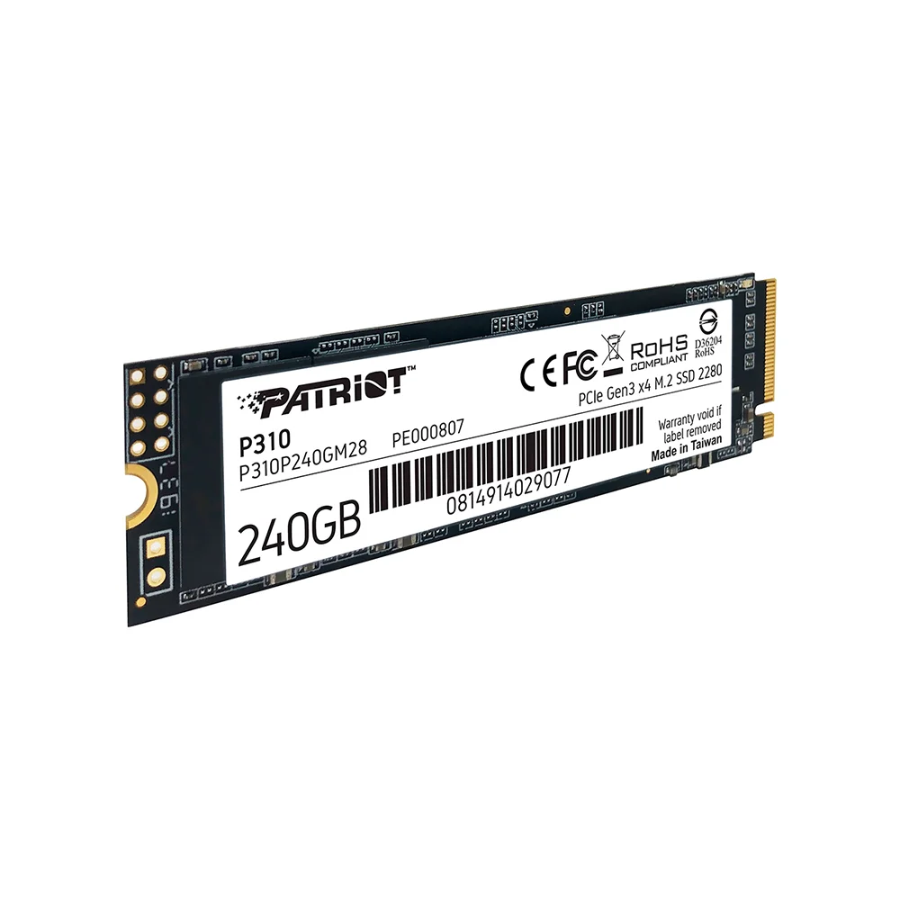 SSD 240Gb,P310 M.2, P310p240gm28 - Patriot SSD 240Gb,P310 M.2, P310p240gm28 - Patriot