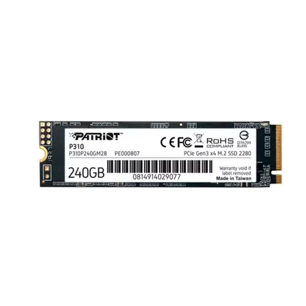 SSD 240Gb,P310 M.2, P310p240gm28 - Patriot SSD 240Gb,P310 M.2, P310p240gm28 - Patriot
