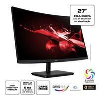 Monitor Acer Nitro Tela Curva ZeroFrame 27 KaBuM