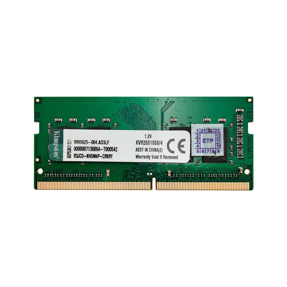 Memória Para Notebook Kingston 4gb, 2666mhz | KaBuM!