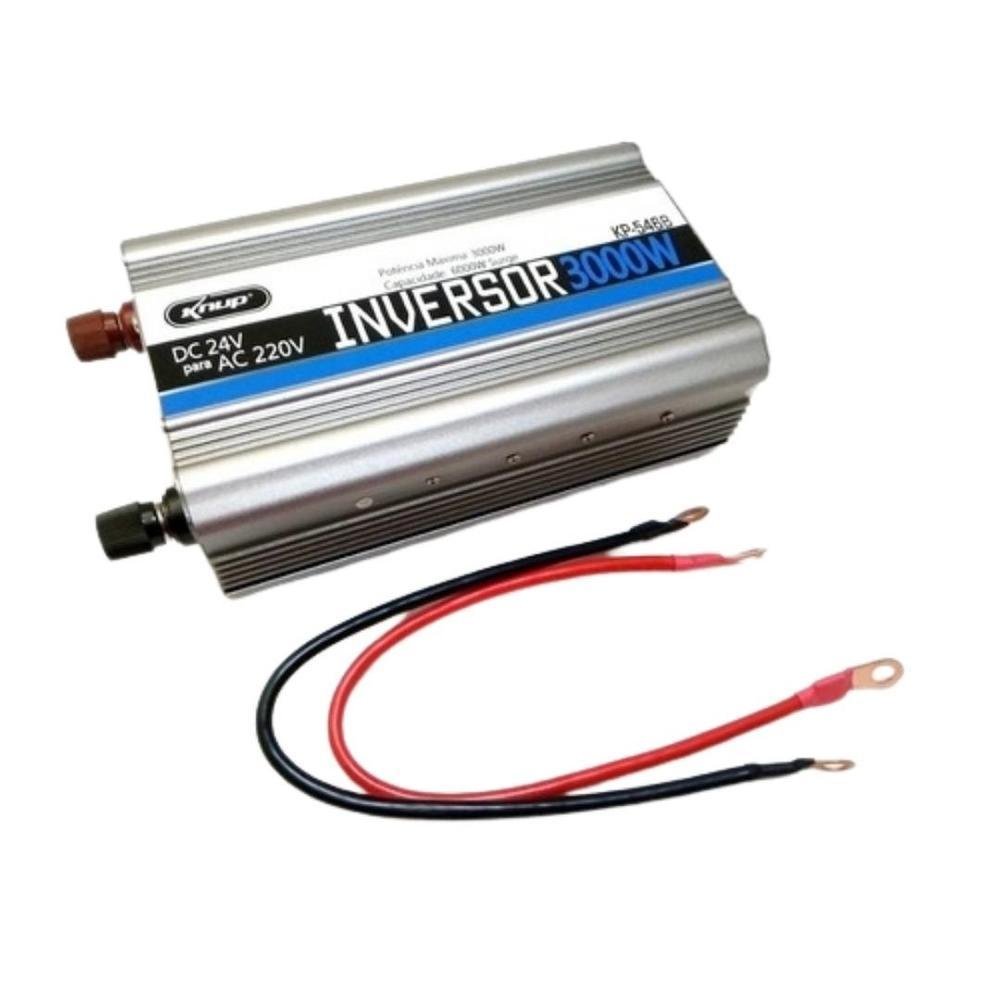 Inversor De Tensão Conversor, Transformador Veicular, 3000w, 24v, 220v - Knup Kp546b