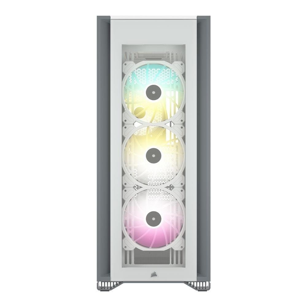Gabinete Corsair Icue 7000x RGB, FULL-tower White - Cc-9011227-ww Gabinete Corsair Icue 7000x RGB, FULL-tower White - Cc-9011227-ww