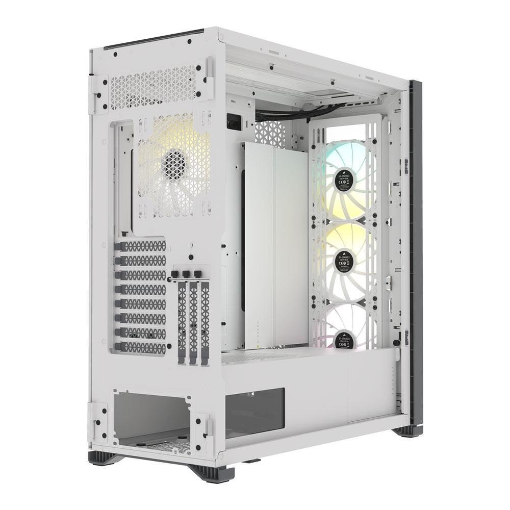 Gabinete Corsair Icue 7000x RGB, FULL-tower White - Cc-9011227-ww Gabinete Corsair Icue 7000x RGB, FULL-tower White - Cc-9011227-ww