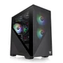Gabinete Thermaltake Divider 170 TG, Mid-Tower, ArGB, M-ATX, Vidro, Com 2 Fans, Black Edition - Ca-1s4-00s1wn-00