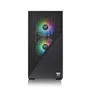 Gabinete Thermaltake Divider 170 TG, Mid-Tower, ArGB, M-ATX, Vidro, Com 2 Fans, Black Edition - Ca-1s4-00s1wn-00