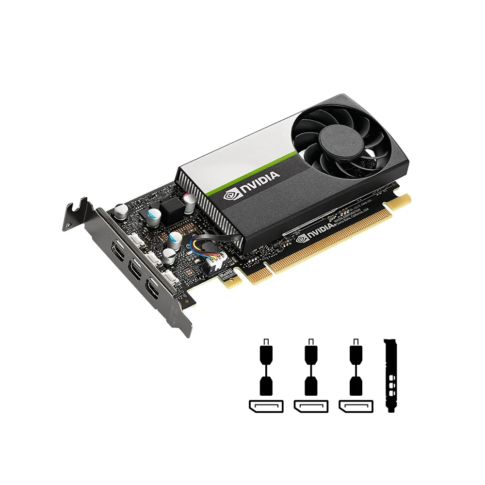 Placa De Vídeo Quadro Pny Nvidia T400 4gb Gddr6 64 Bits - Vcnt4004gb-pb
