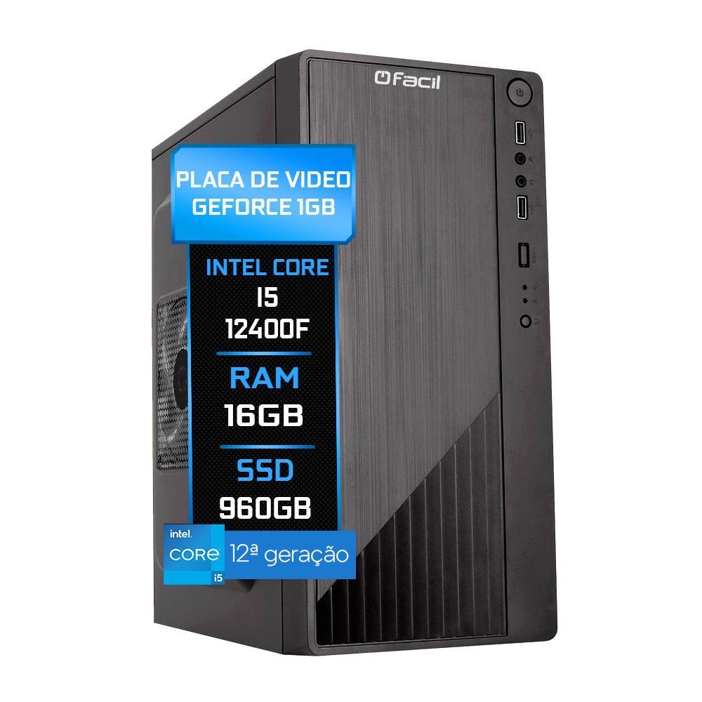 Computador Intel Core I5 12400f 16GB DDR4 KaBuM