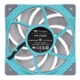 Cooler Fan Thermaltake Fan Tt Toughfan 12, 120mm, Azul-turquesa - Cl-f117-pl12tq-a#