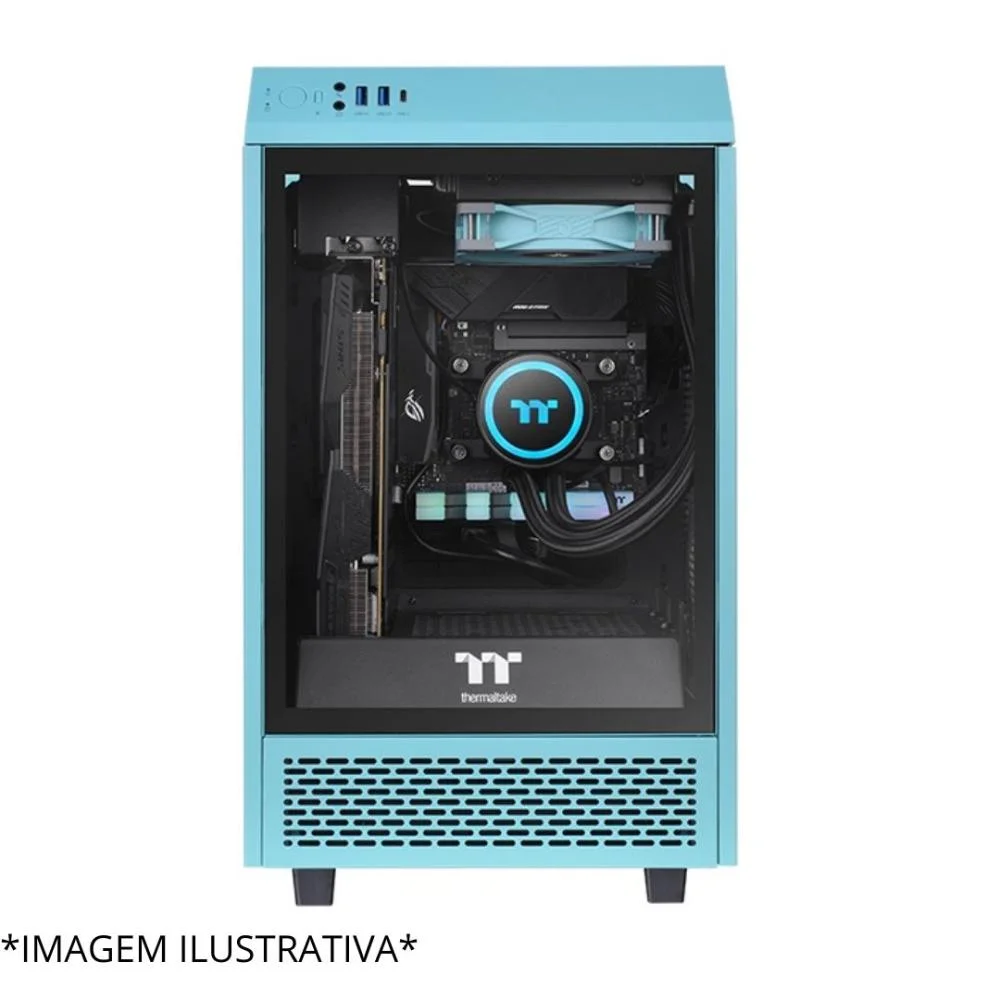 Cooler Fan Thermaltake Fan Tt Toughfan 12, 120mm, Azul-turquesa - Cl-f117-pl12tq-a#