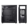 Gabinete Gamer C3tech Mt-g230bk Usb Lateral Acrílico S/fonte