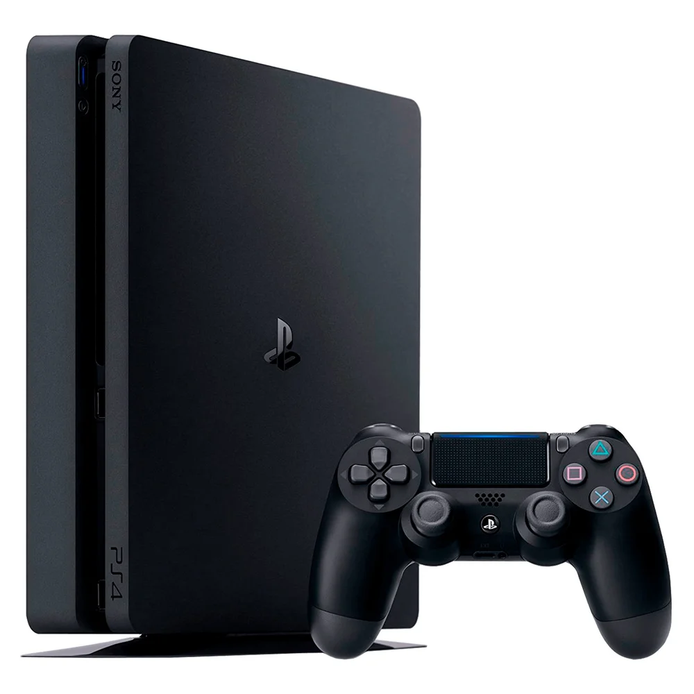 その他 PS4 CHU2100B 1TB Sony Playstation 4 Slim 1TB Standard Jet Black