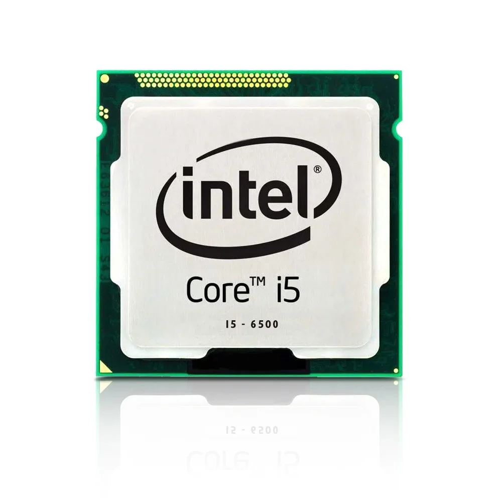 Processador Intel Core i5-6500, LGA 1151, 3.2GHz (3.6GHz), Cache 6MB, 4 Núcleos, 4 Threads, Sem Cooler Processador Intel Core i5-6500, LGA 1151, 3.2GHz (3.6GHz), Cache 6MB, 4 Núcleos, 4 Threads, Sem Cooler