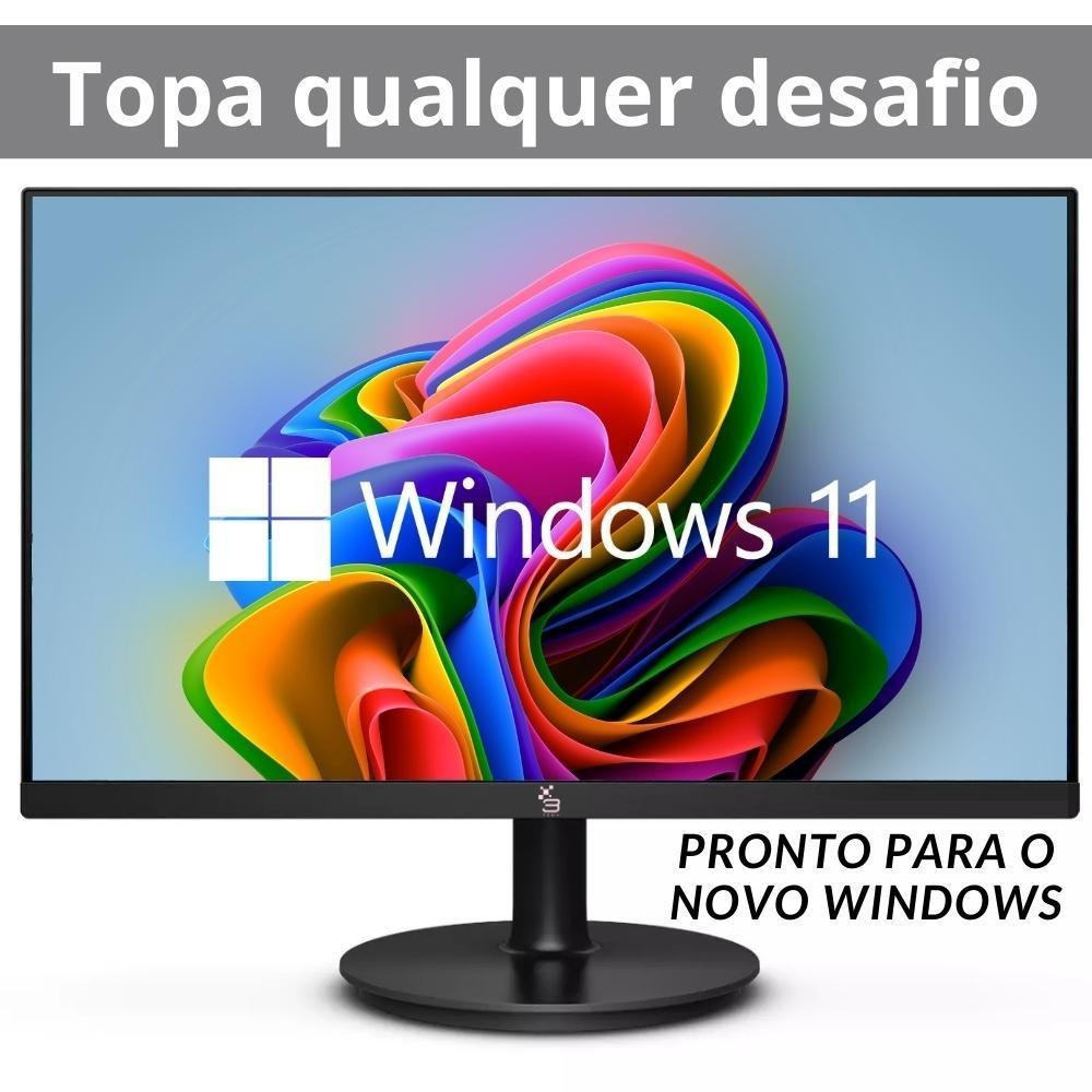Monitor HQ 19.5HQ-LED+, 19.5" LED Widescreen, 75hz, 2ms, 1600x900, HDMI, VESA, Ajuste De Inclinação Monitor HQ 19.5HQ-LED+, 19.5" LED Widescreen, 75hz, 2ms, 1600x900, HDMI, VESA, Ajuste De Inclinação